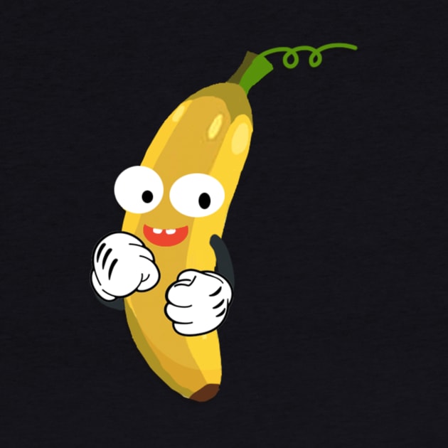 Happy Banana Tshirt by  Chirido_Bin
